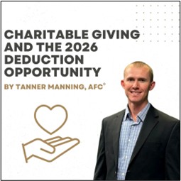 Charitable Giving and the 2026 Deduction Opportunity